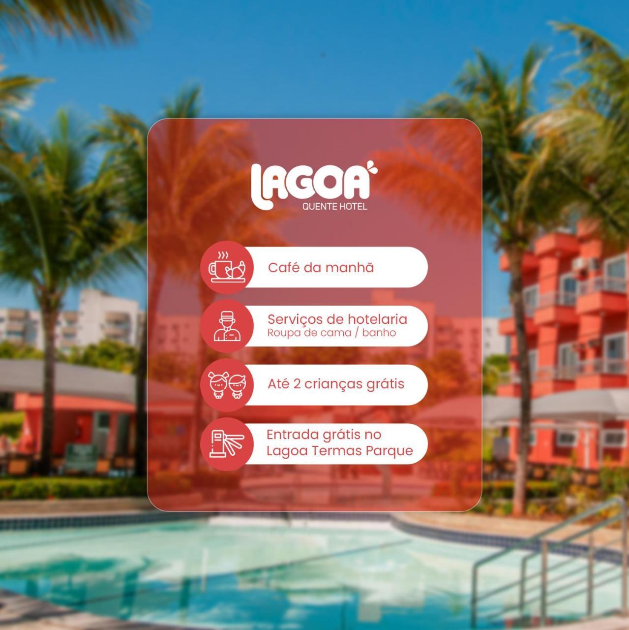 Lagoa Quente Hotel - Lagoa Oficial Калдас-Новас Екстер'єр фото